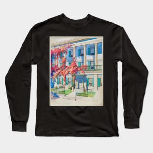 Floral House Long Sleeve T-Shirt